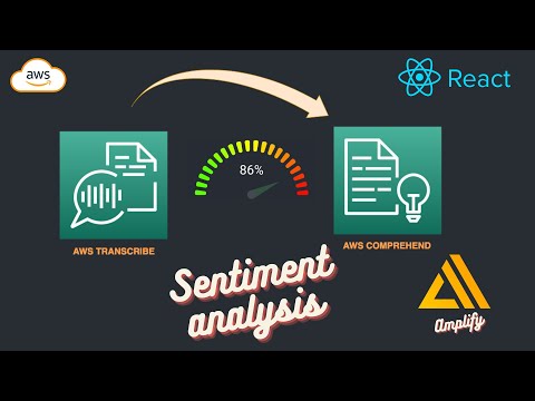 Mastering Sentiment Analysis with AWS Transcribe & Comprehend in AWS amplify app 🚀