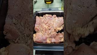 Ninja Speedi, 10 minute chicken thighs, steam and crisp