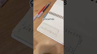 🍓 #家計簿 #daily #household #mom #groceryshopping #notebook #japan #stationery #お買い物 #日常 #ロルバーン #無印
