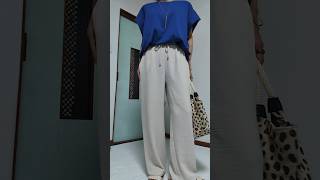 【しまむら購入品】大人のフレンチスリーブTシャツ　＃50代ファッション　＃大人コーデ　＃プチプラコーデ　＃低身長