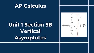 AP Calculus - Unit 1 - Section 5B - Vertical Asymptotes