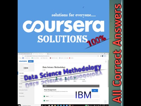 Coursera Solutions : Data Science Methodology.