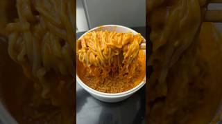 Samyang quattro cheese spicy noodles #shorts #food