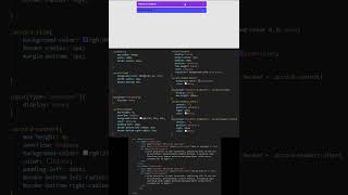 simple accordion using HTML and CSS #coding #css3animation #webdesign  #htmlcss #webdevelopment