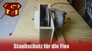 Günstiger Staubschutz für den Winkelschleifer - Garagengurus #19