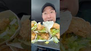 Popeyes Chicken WRAPS 🌯🍗 @thejcheneats