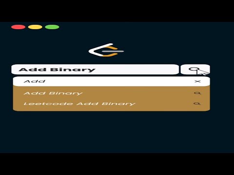 Leetcode Add Binary in O(n) time🔥 #leetcode #leetcodechallenge