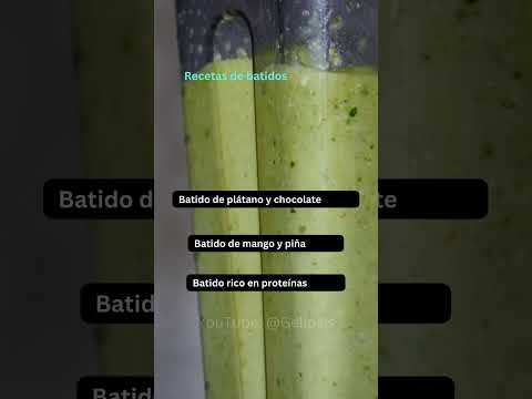 Recetas de batidos