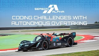 Coding Challenges with Autonomous Overtaking | Monteblanco Episode 02 | Roborace
