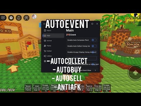 [🛠️🐝] GAG Script Auto Farm Event Honey, Auto Buy, Macro, Auto Hatch + Executors [Via MediaFire]