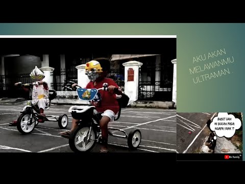 Balap Sepeda Bumblebee VS Ultraman