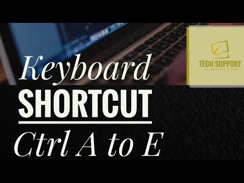 shortcut key of computer/laptop/ms word|| 5 shortcut key (A to E) bangla tutorial.