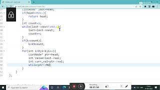 61.  Rotate List || LEETCODE SOLUTION || IN C++ || LINKED LIST || DATA STRUCTURE AND ALGORITHM