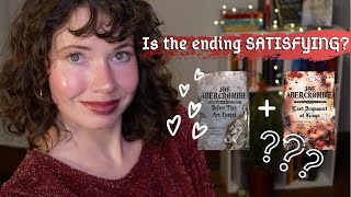 THE FIRST LAW TRILOGY REVIEW & ENDING DISCUSSION | Fantasy Book Review | Joe Abercrombie Books |