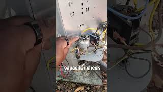 how to check a capacitor on hvac system