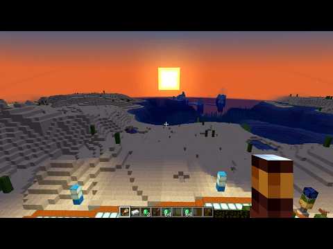 Just a Sunset | Minecraft | No Commentary