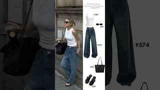 Meesho Re-Create This Korean Outfit under 1k #shorts #womenstyle