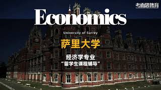 【萨里大学】英国留学生  国际预科 经济学专业 课件辅导
