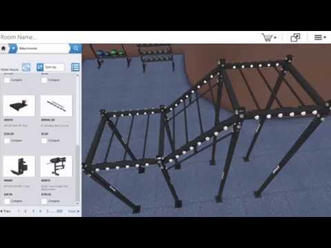 Fitness and Strength Equipment Configurator - Powertrak 3D Product Configurator Software