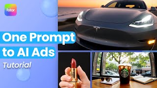 How to Make AI Commercial Videos in Seconds | Fotor One Prompt to Multi-Shot AI Ads Tutorial