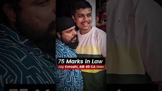 Teacher And Student Love 💓 | Jay Karoshi AIR 49 CA Inter | Vishwas CA