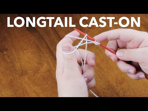 How to Knit - The Basics | Long Tail Cast-On | Quick Knit #2