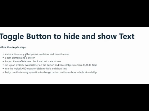 react togglebutton