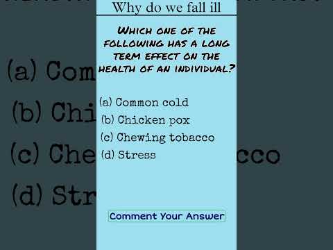 Biology Class 9 MCQ | why do we fall ill #shorts