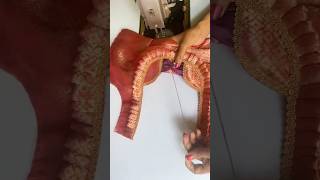 Latest Model Blouse Back Design Cutting And Stitching #backdesign #shorts
