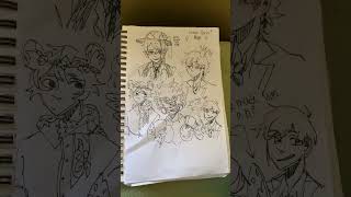 More of my sketchbook ❤️❤️#twstプラス #disneytwistedwonderland #twst #twistedwonderland #sketchbook