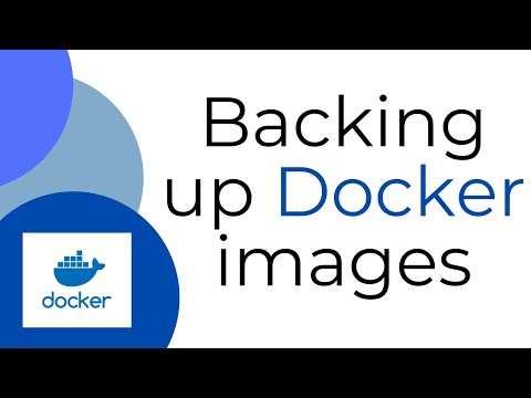 Backing up Docker images