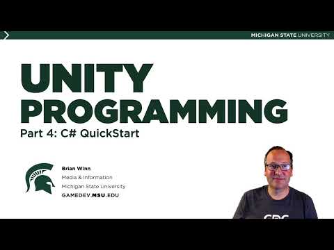Ep 44 - Unity Programming - C# Overview: Game Design and Development 1 | 2D Shooter