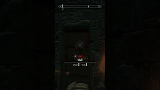 If you use telekinesis on a skull it laughs at you (also I land it in a bowl) #skyrim