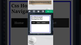 𝐂𝐬𝐬 𝐇𝐨𝐫𝐢𝐳𝐨𝐧𝐭𝐚𝐥 𝐍𝐚𝐯𝐢𝐠𝐚𝐭𝐢𝐨𝐧 𝐁𝐚𝐫 | #css #horizontal #navigation #bar #html #style @Educationslearning