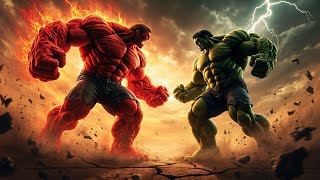 Red Hulk Brutally Beats Vs Hulk in the Street⚠️🔥🥊