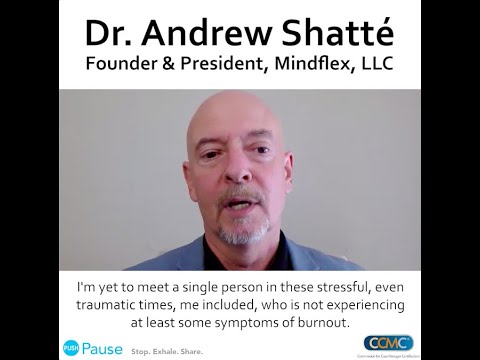 Push Pause. | Dr Andrew J Shatte': Self Care