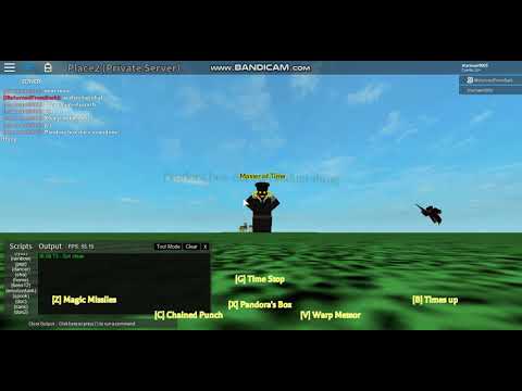 Roblox script showcase: Master of Time