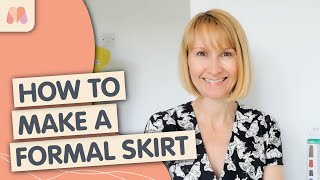 Make a Formal Skirt Today! | Simplicity 8699 Sewalong