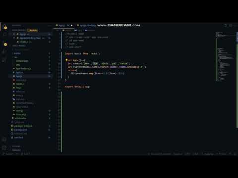 Using filter function in React