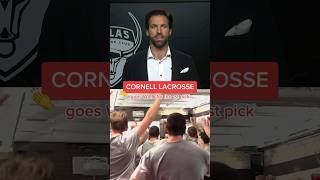 Cornell Lacrosse Goes WILD At Gavin Adler Getting Drafted #1 Overall