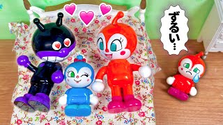 ドキンお姉ちゃんはコキンちゃん赤ちゃんがずるい！😭(#たまごmammy)妹ばかりかわいがらないで！家族の感動お話