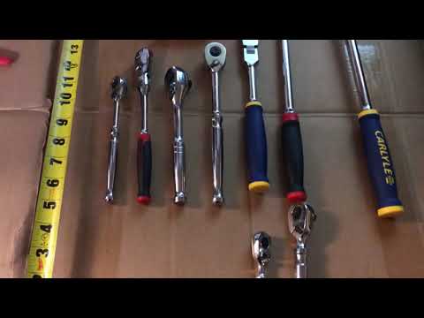 Unboxing napa Carlyle ratchet and comparing to ratchet collection