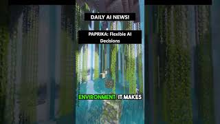 PAPRIKA: Flexible AI Decisions #shorts