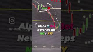 THE ALPHA BOT 🤖 $NQ $RTY Trades Never Sleeps #futures #bot