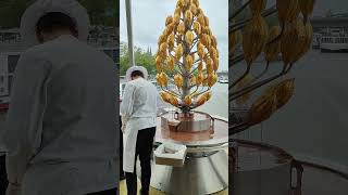 Chocolate Fountain Lindt Factory Cologne Germany