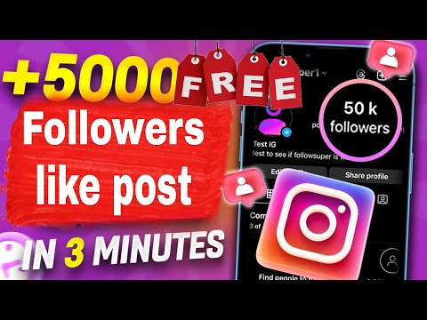 ✅ FREE INSTAGRAM FOLLOWERS AND LIKE POST 2024 - Get UNLIMITED Followers on Instagram for FREE