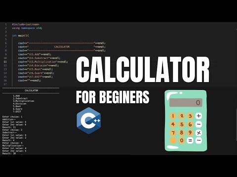 Simple Calculator Project in C++ | Perfect for Beginners #cppforbeginners