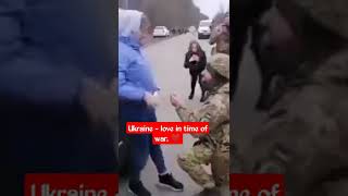 Ukraine - love in time of war. ❤️ove #kraine️  #UkraineRussianWar #RussianUkrainianWar