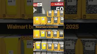 Walmart Back to School Deals 2025 #walmart #backtoschool #shopping