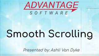 Smooth Scrolling